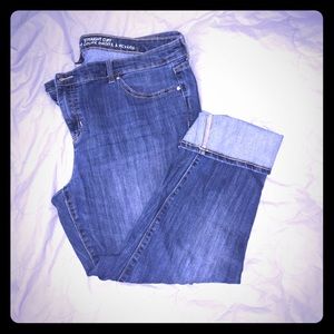 GAP straight cuff jeans